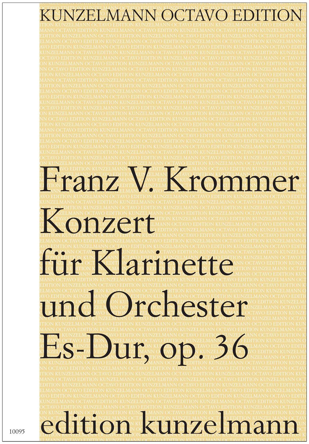 Krommer: Clarinet Concerto in E-flat Major, Op. 36 – Ficks Music