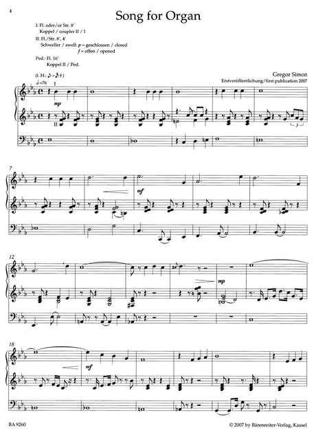 Jazz Inspirations for Organ - Volume 3