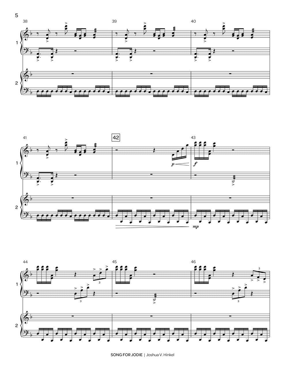 Hinkel: Song for Jodie