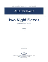 Shawn: Two Night Pieces