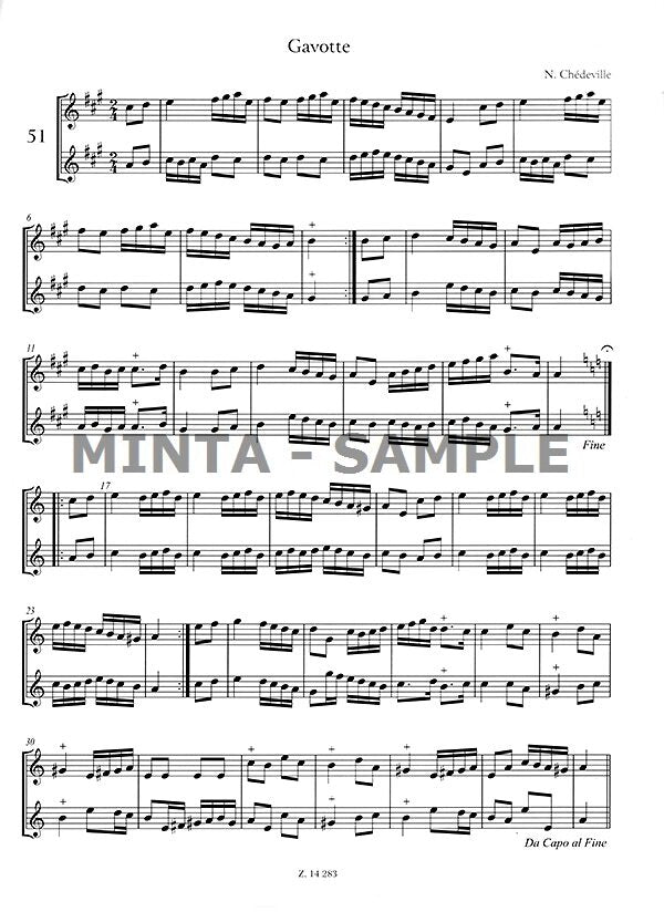 Baroque Dances for 2 Descant Recorders