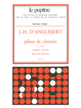 D'Anglebert: Pièces de clavecin - Volume 1
