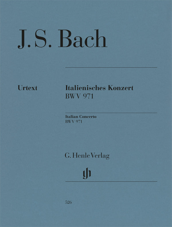 Bach: Italian Concerto, BWV 971