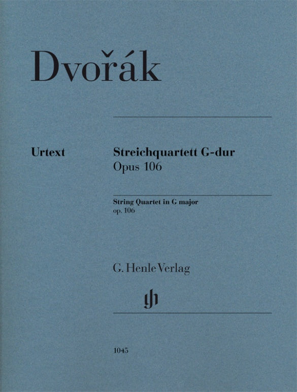 Dvořák: String Quartet No. 13 in G Major, Op. 106 – Ficks Music