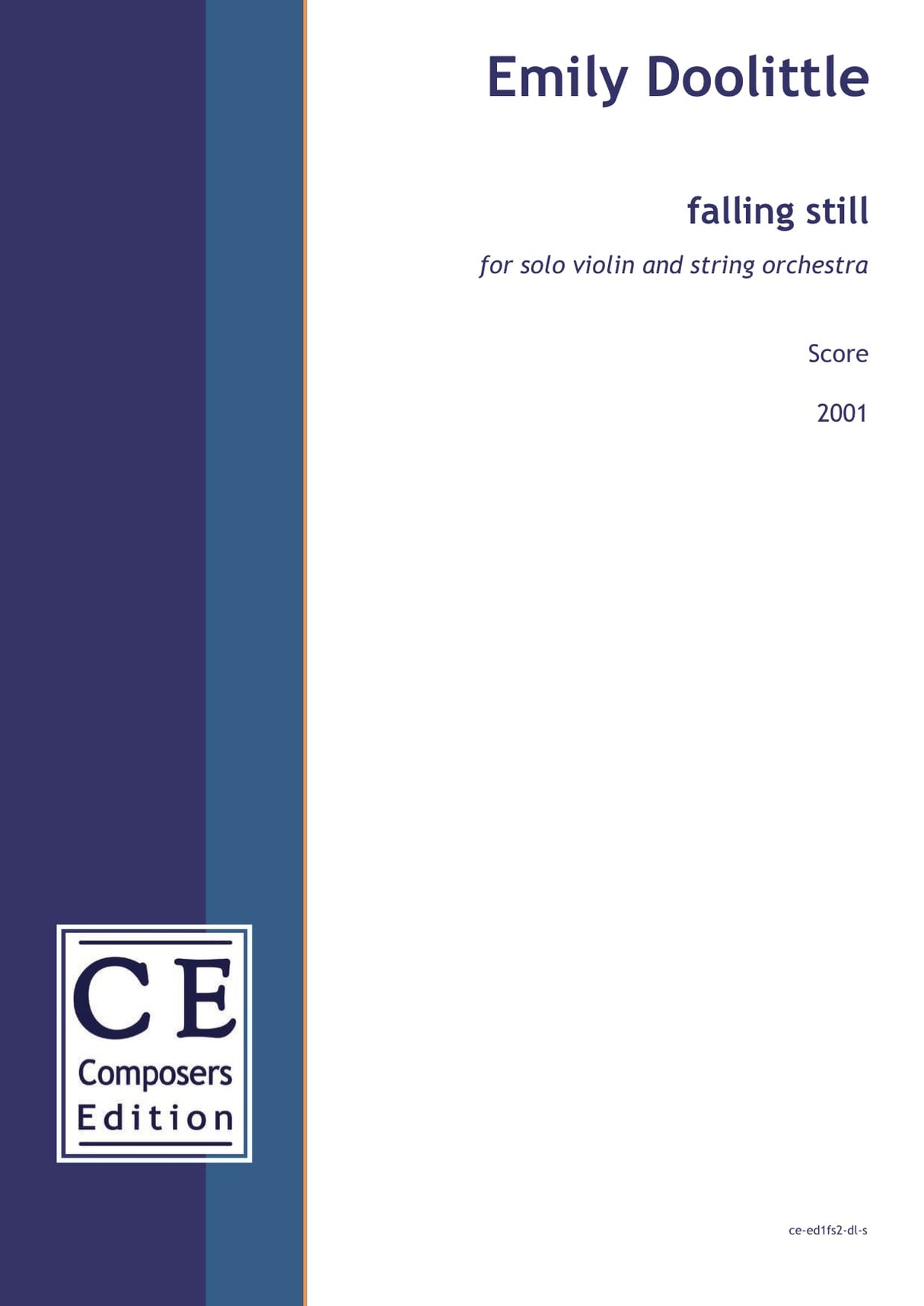 Doolittle: Falling Still (Version for Violin & Strings)