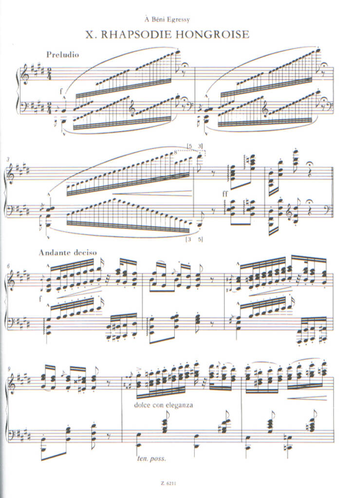 Liszt: Hungarian Rhapsodies II (Nos. X-XIX)