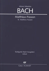 Bach: St. Matthew Passion, BWV 244