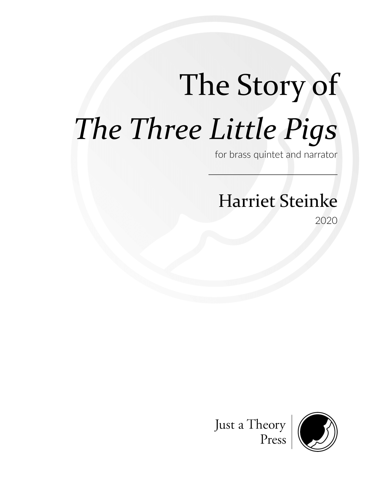 Steinke: The Story of The Three Little Pigs