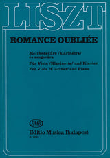 Liszt: Romance oubliée (arr. for viola/clarinet & piano)