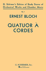 Bloch: String Quartet No. 1