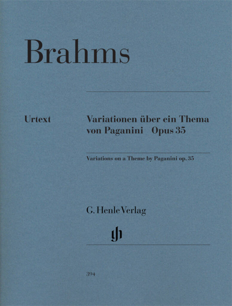 Brahms: Paganini Variations, Op. 35 – Ficks Music