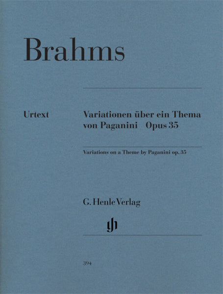 Brahms: Paganini Variations, Op. 35 – Ficks Music