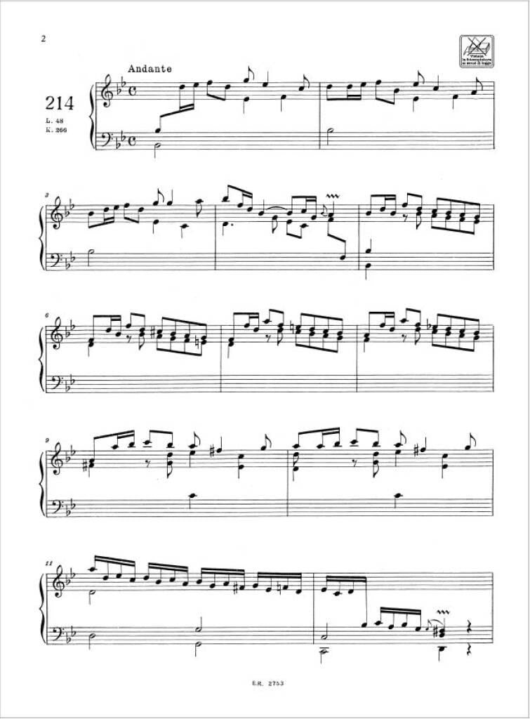 Scarlatti: Keyboard Sonatas - Volume 5 (K. 266-325) – Ficks Music