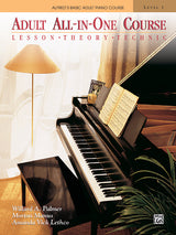 Alfred's Basic Adult All-in-One Piano Course - Level 1