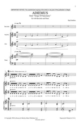 Jenkins: Adiemus (Version for SA Choir)