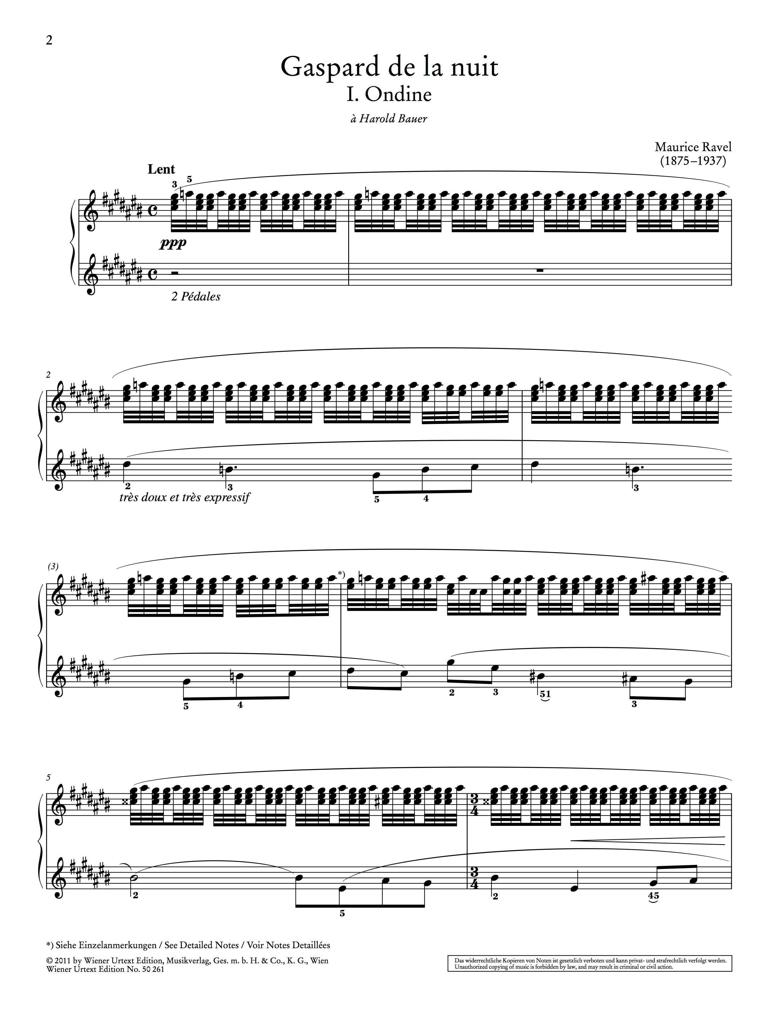 Ravel: Gaspard de la nuit – Ficks Music