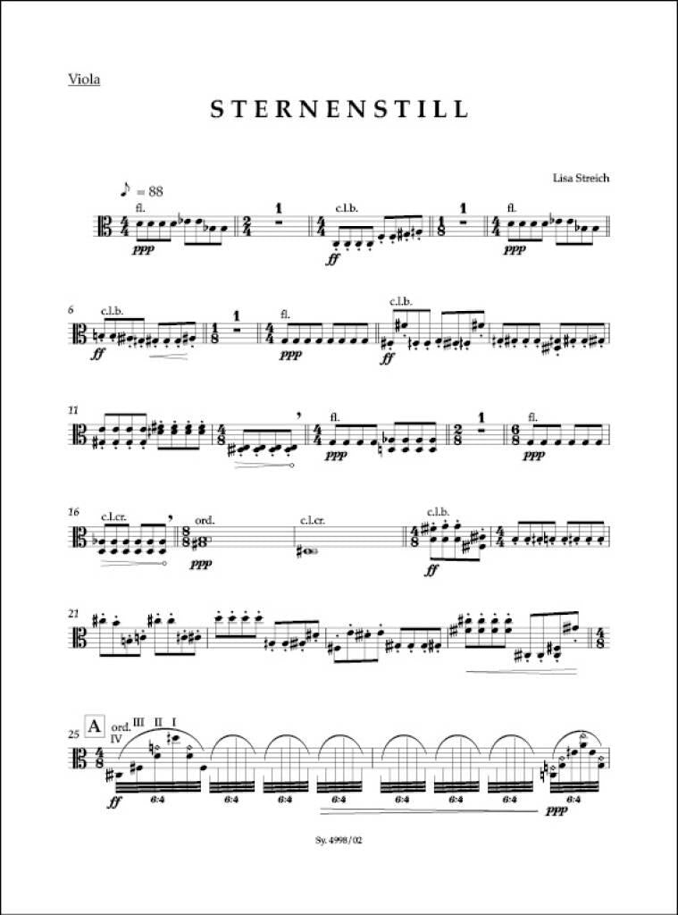 Streich: STERNENSTILL