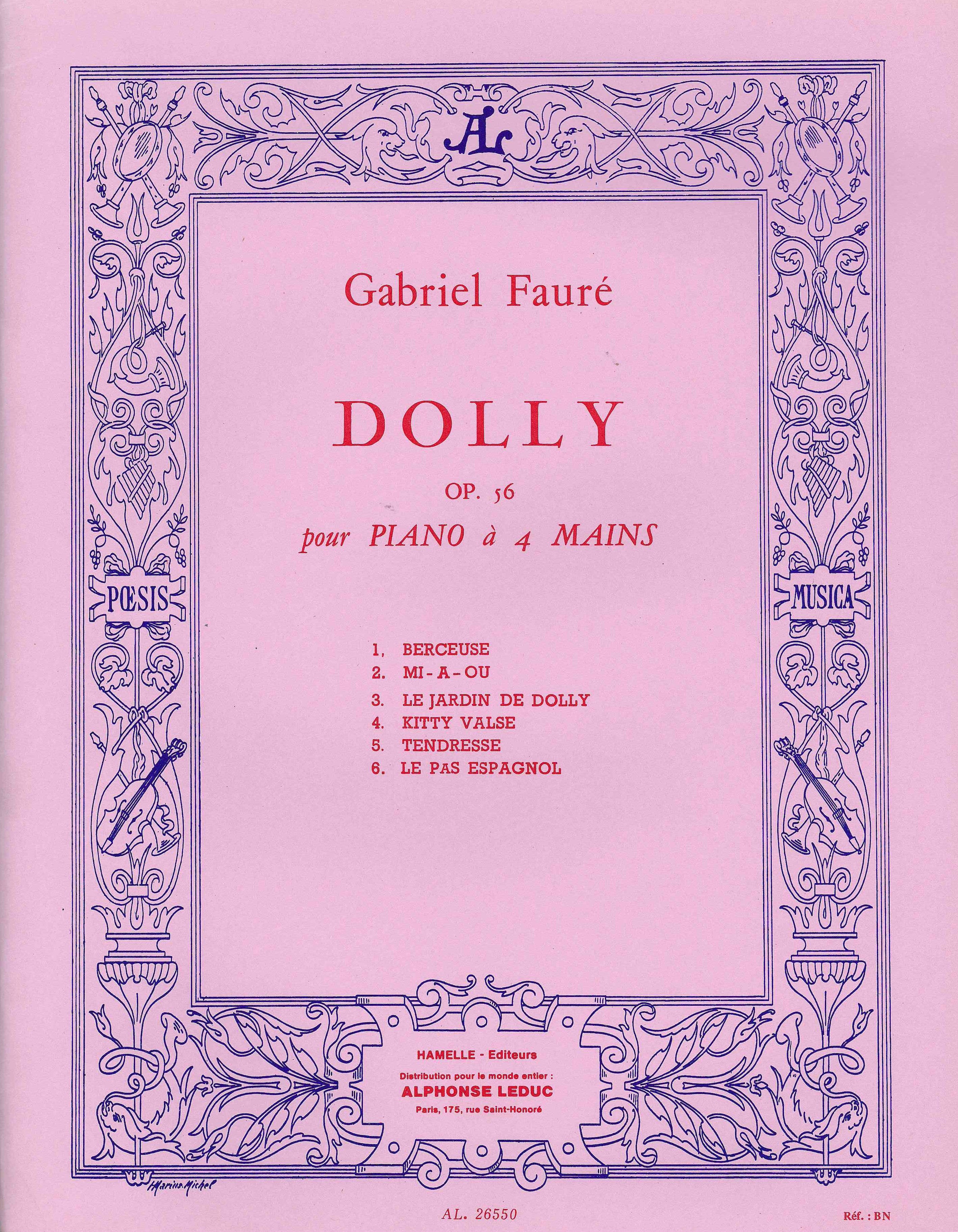 Fauré: Dolly Suite, Op. 56 – Ficks Music