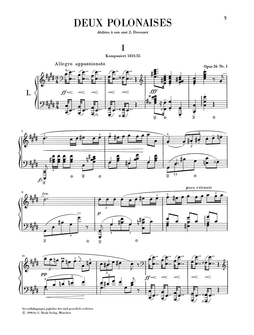 Chopin: Polonaises – Ficks Music