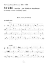 Bottesini: Studi (tratti dal "Metodo per contrabbasso")