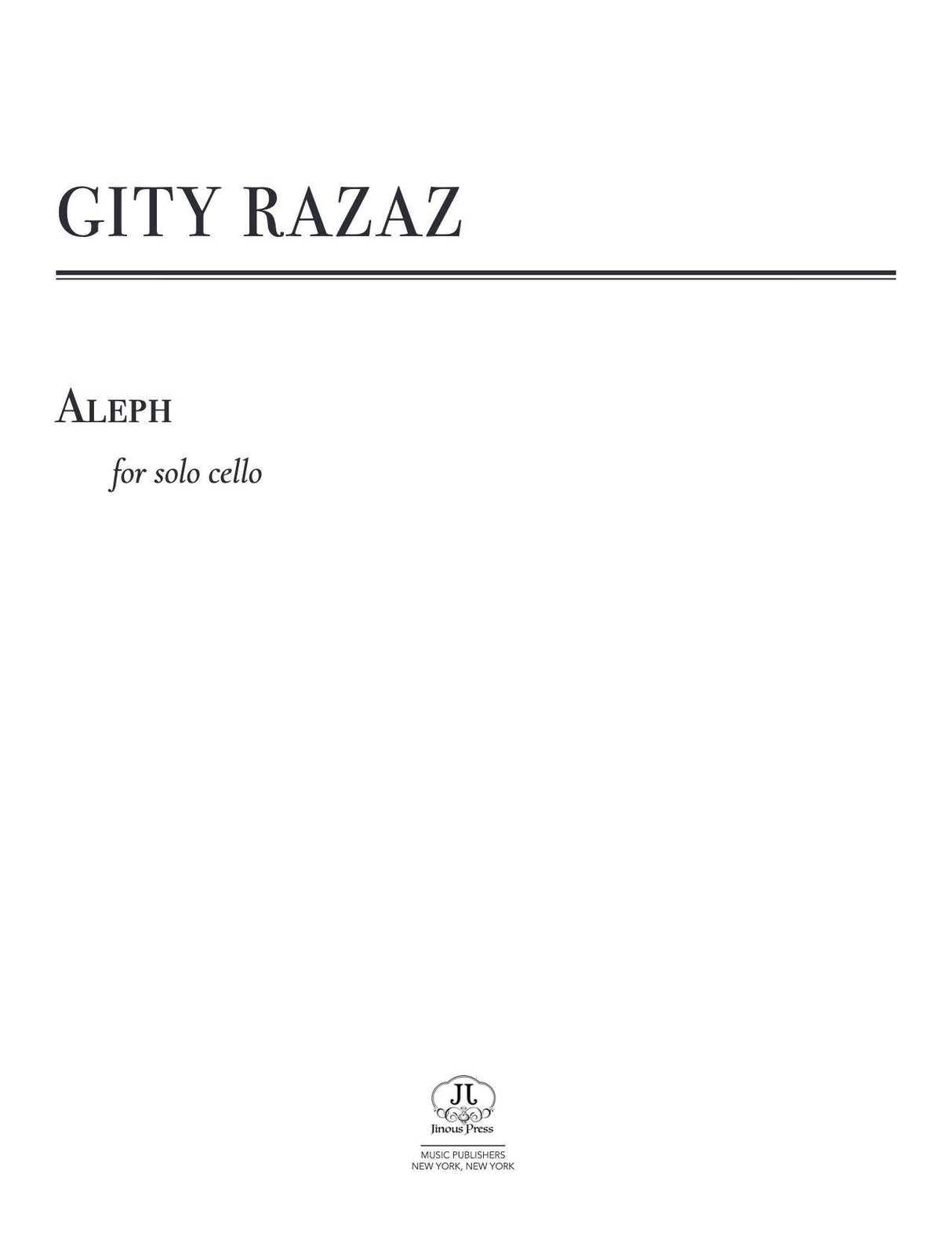 Razaz: Aleph