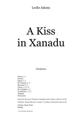 H.L. Adams: A Kiss in Xanadu