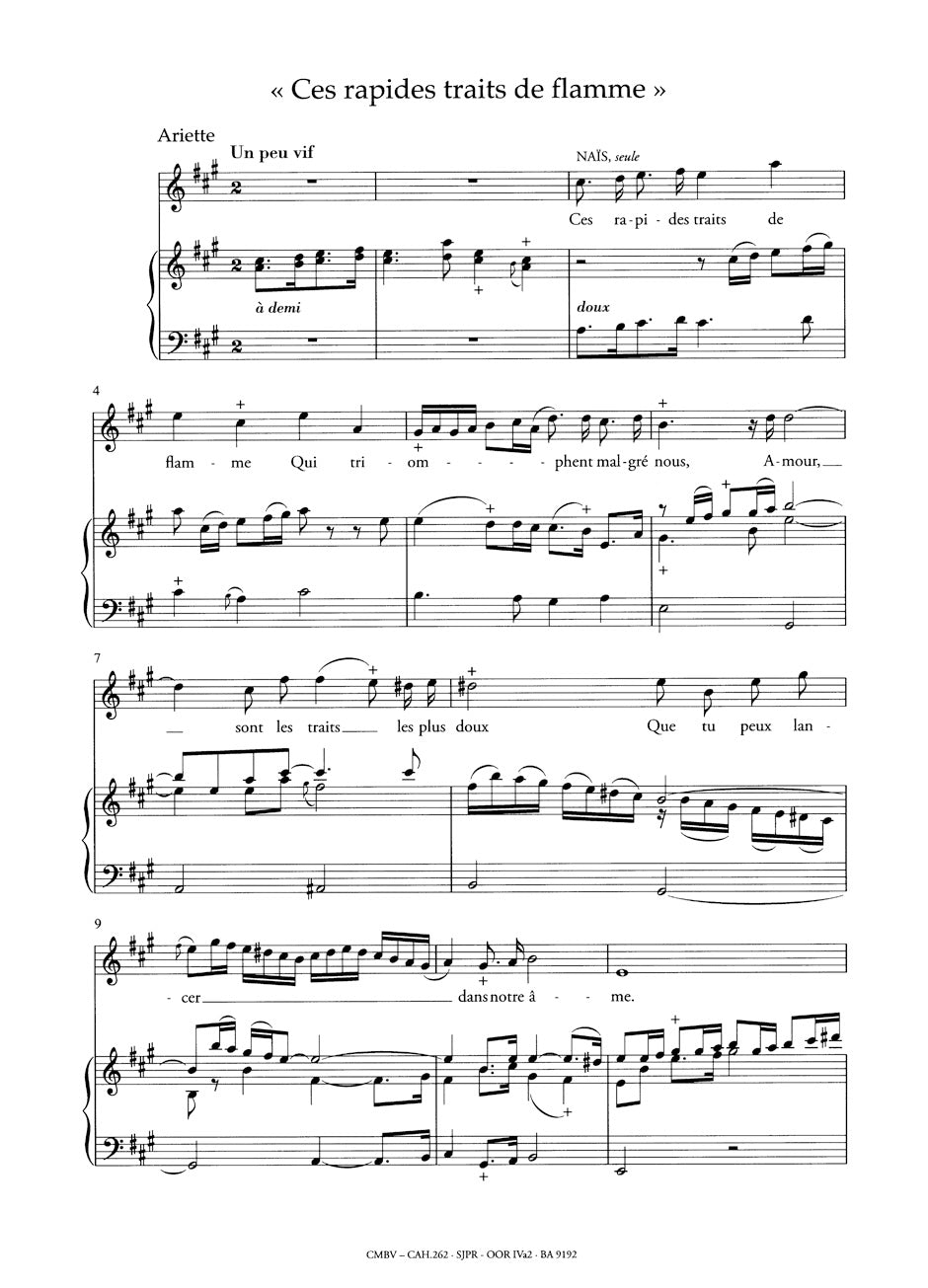 Rameau: Operatic Arias for Soprano - Volume 2