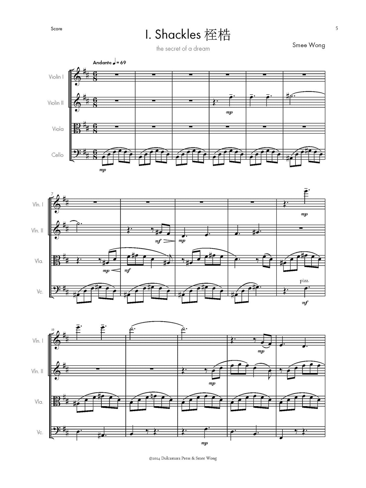 Wong: Secret of a Dream