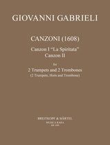 Gabrieli: Canzoni 1 & 2