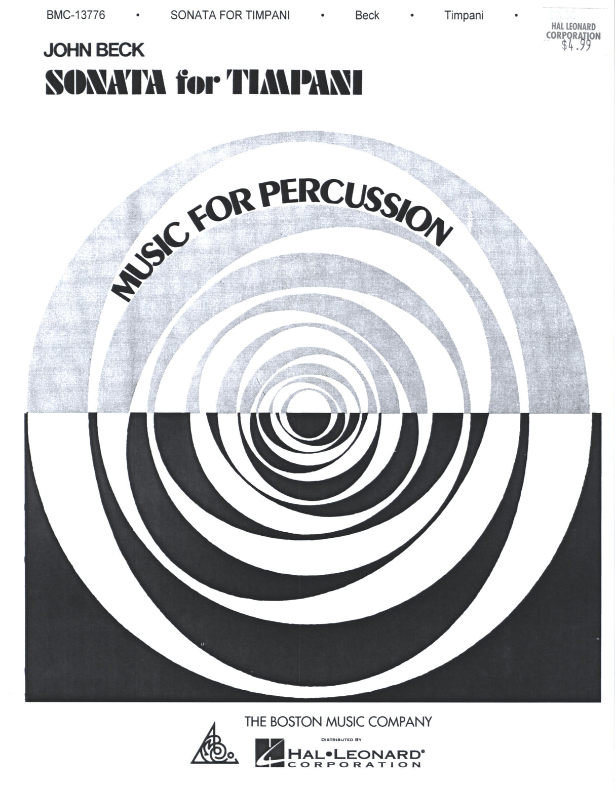 Beck: Sonata for Timpani