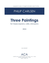 Carlsen: Three Paintings