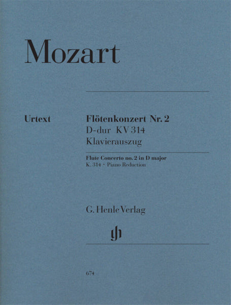 Mozart: Flute Concerto No. 2 in D Major, K. 314 (285d) – Ficks Music