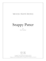 Tilson Thomas: Snappy Patter