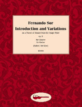 Sor: Introduction and Variations on a Theme by Mozart, Op. 9