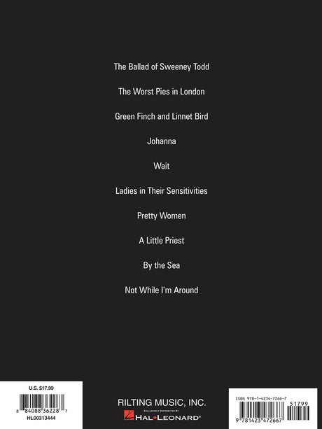 Sondheim: Sweeney Todd