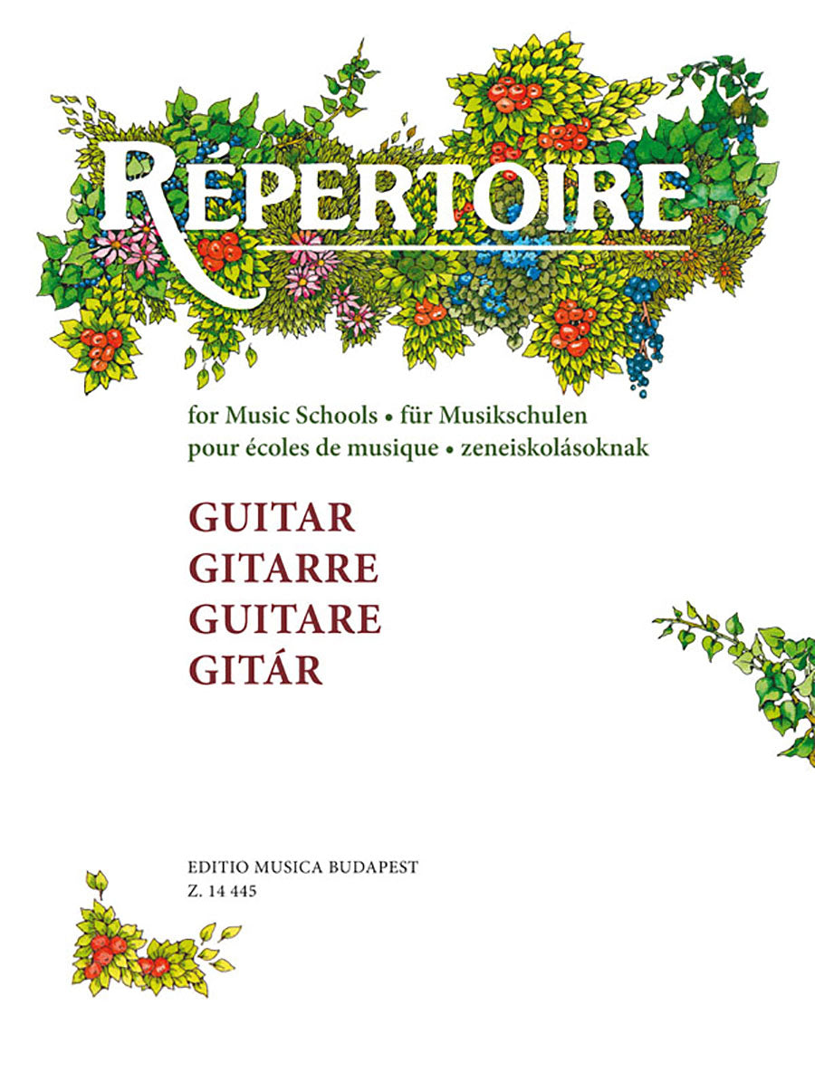 Repertoire for Music Schools - Guitar