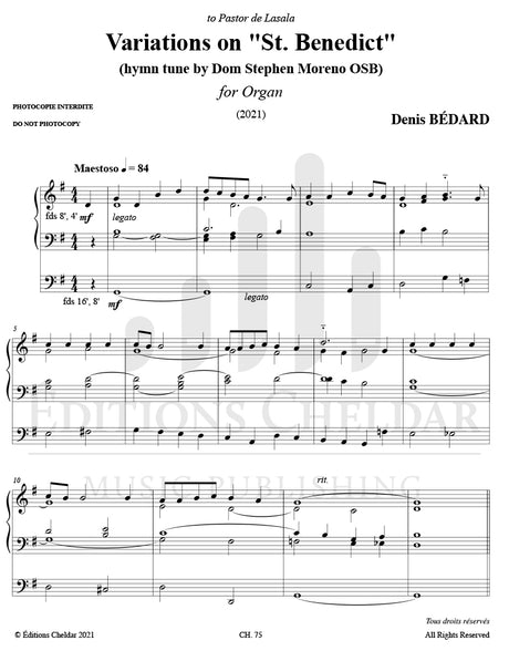 Bédard: Variations on "St. Benedict"