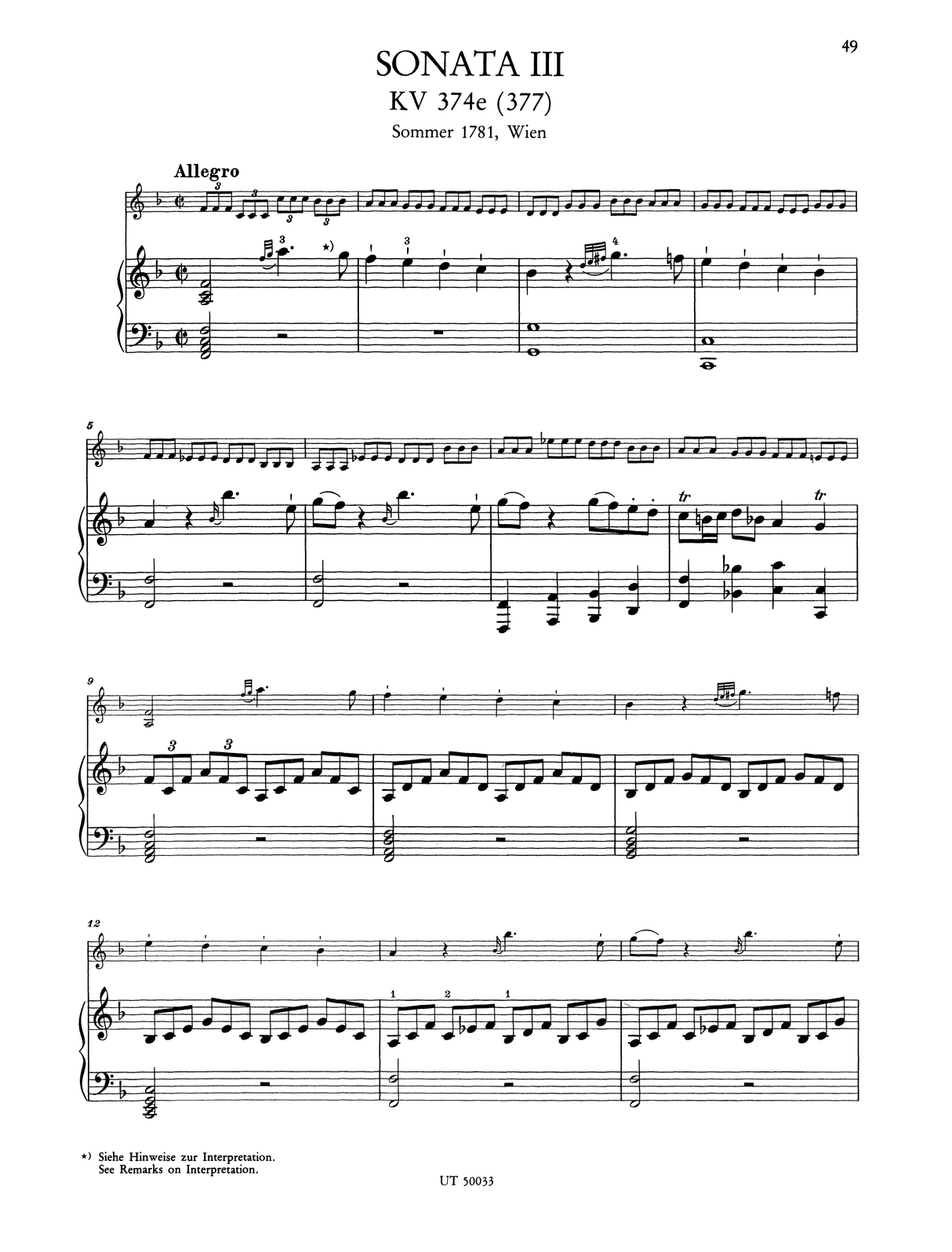 Mozart: Violin Sonatas - Volume 2