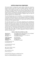 Chante Waste Hoksila (arr. for SATB Choir)