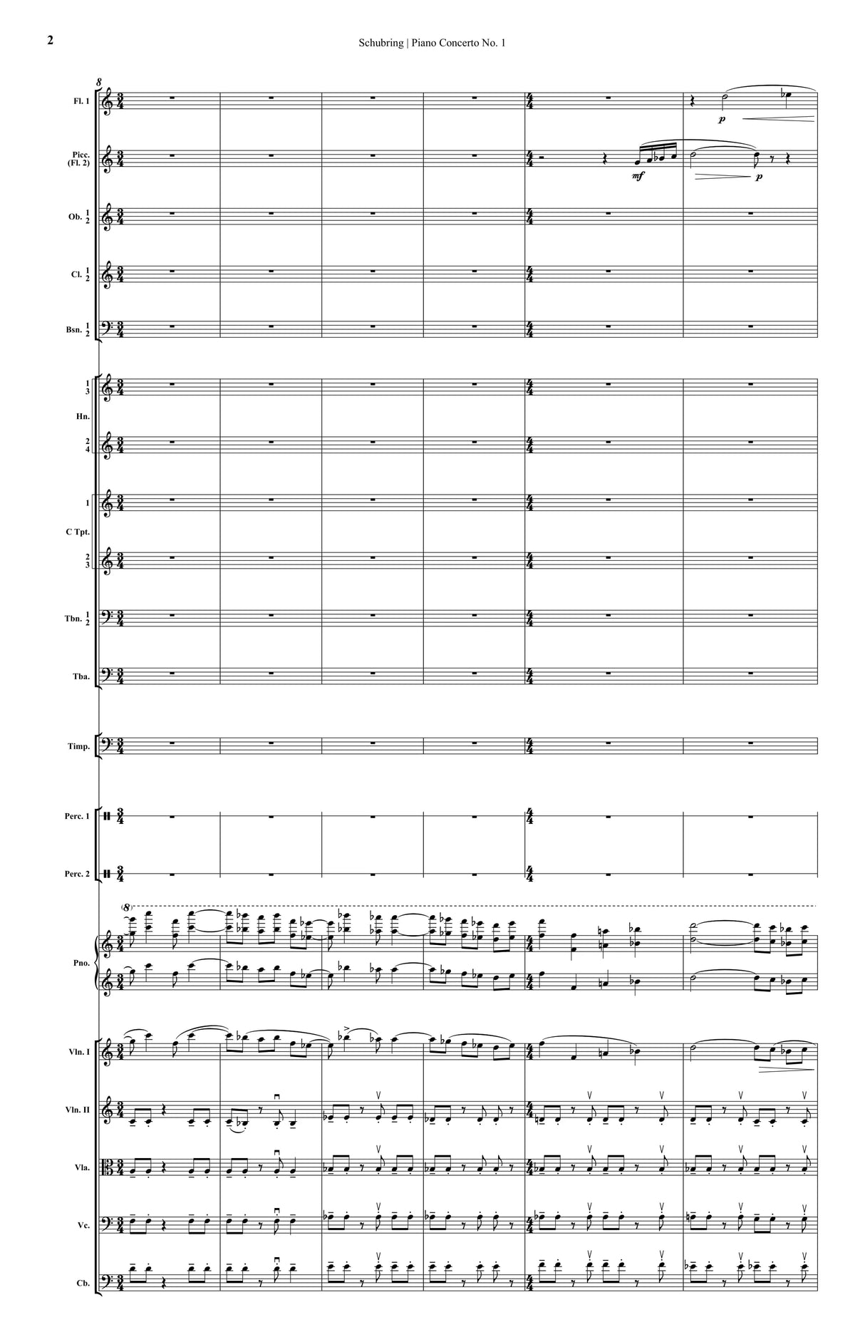 Schubring: Piano Concerto No. 1