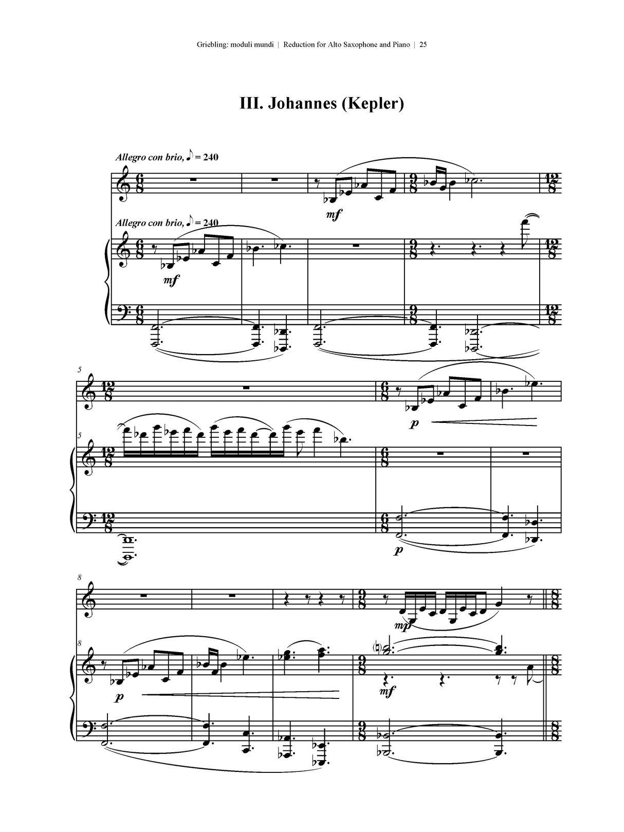 Griebling: moduli mundi
