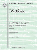 Dvořák: Slavonic Dance in E Minor, Op. 72, No. 2 (Version for Orchestra)