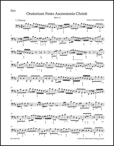 Bach: Ascension Oratorio, BWV 11