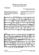 Gesualdo: Tristis est anima mea