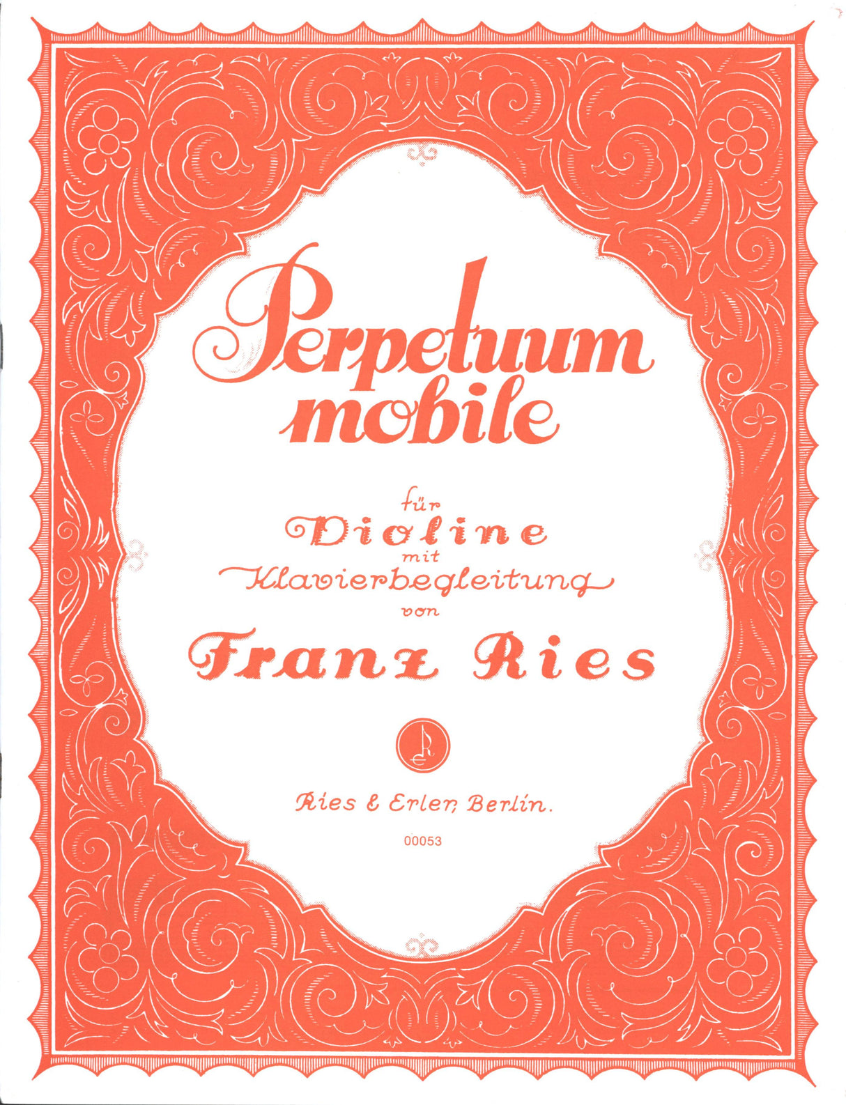 Ries: Perpetuum mobile, Op. 34, No. 5