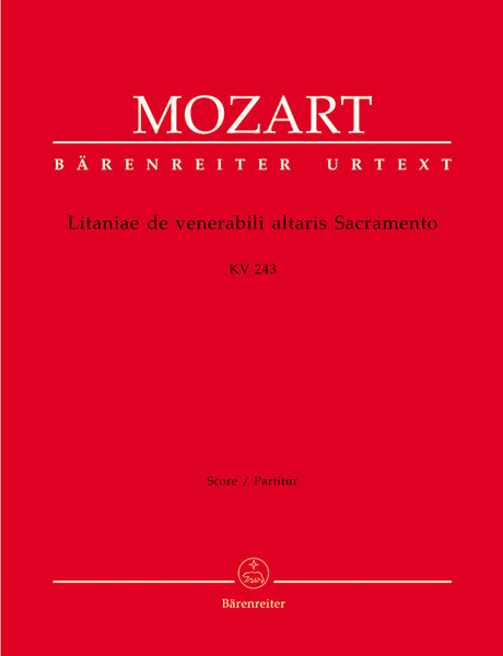 Mozart: Litaniae de venerabili altaris Sacramento in E-flat Major, K. 243