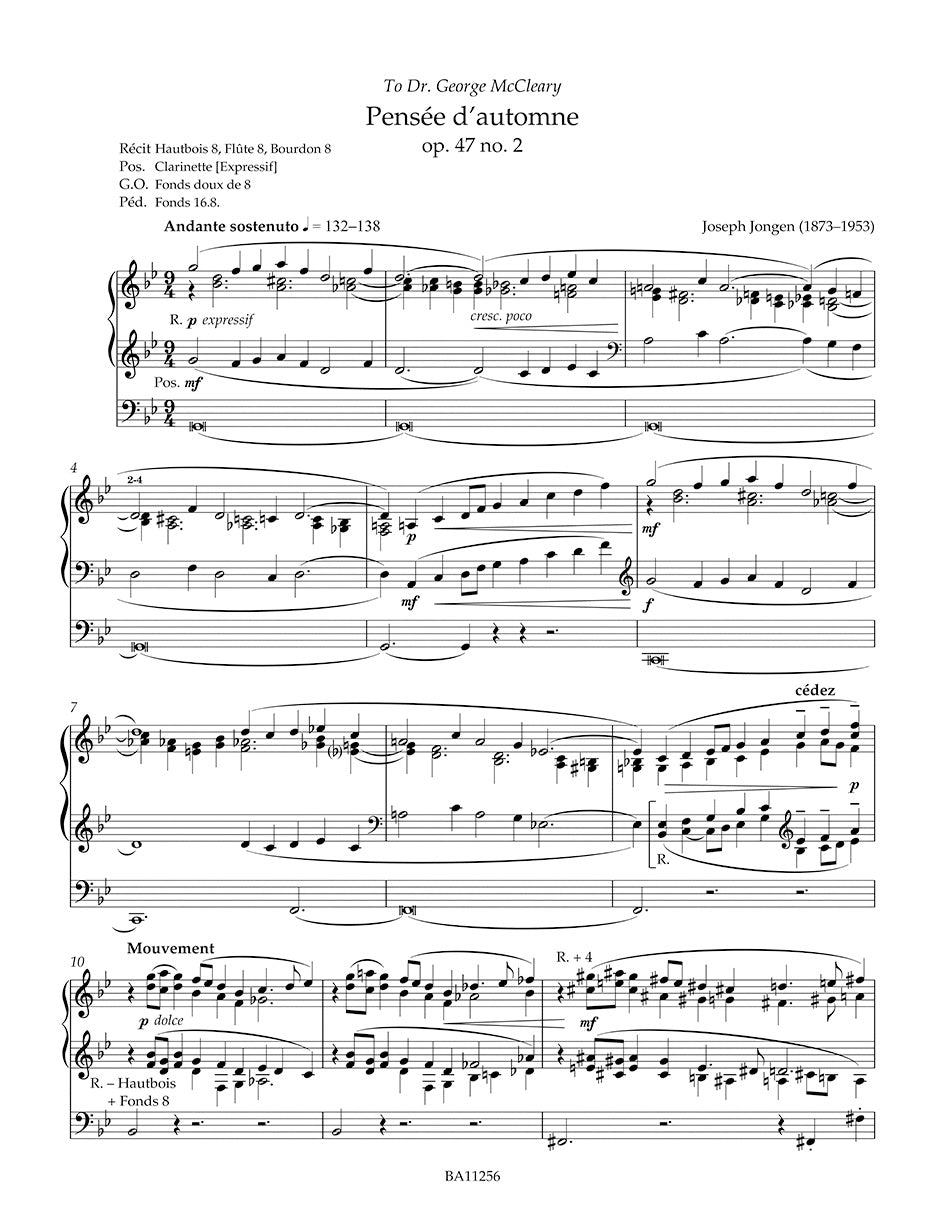Jongen: Complete Works for Organ and Harmonium - Volume 2