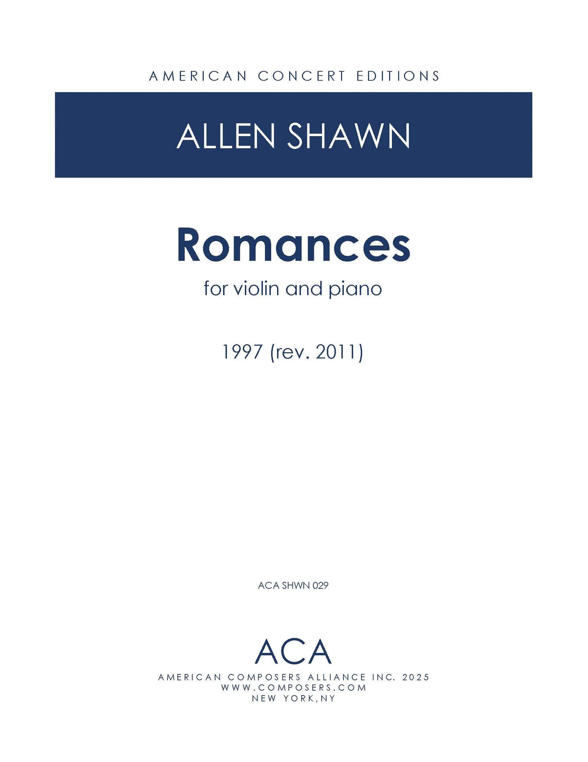 Shawn: Romances