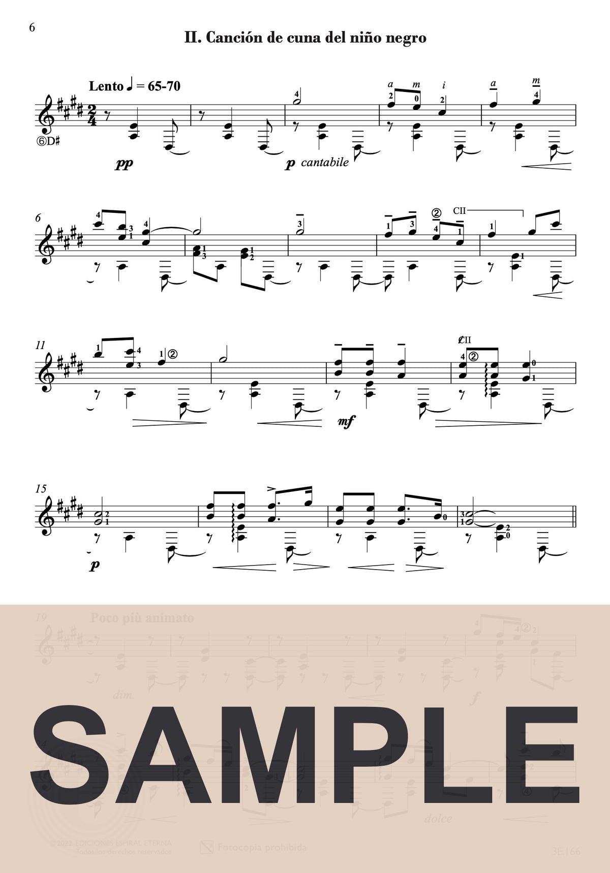 Roldán: 2 Pieces (arr. for guitar)