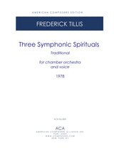 Tillis: Three Symphonic Spirituals